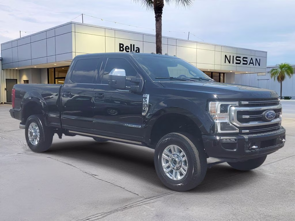 2022 Black Metallic Ford Super Duty F-250 SRW Platinum 4X4 Truck