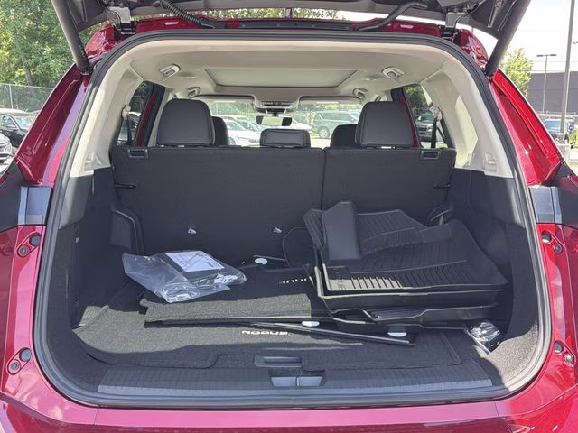 2026 Scarlet Ember Tintcoat Nissan Rogue Dark Armor AWD SUV