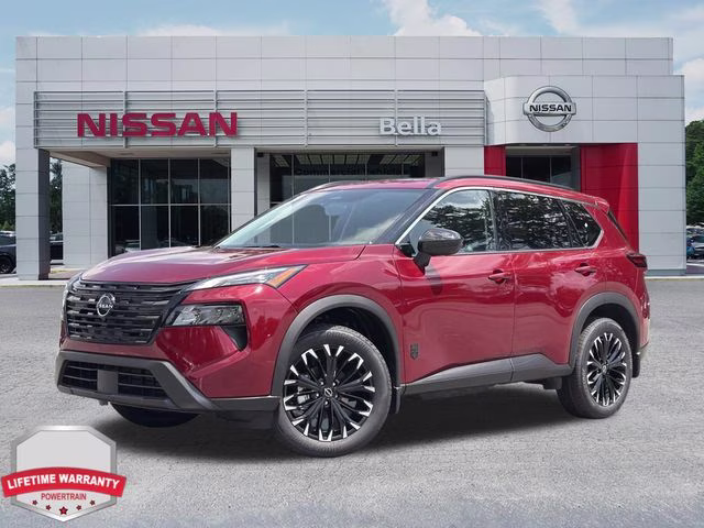 2026 Scarlet Ember Tintcoat Nissan Rogue Dark Armor AWD SUV