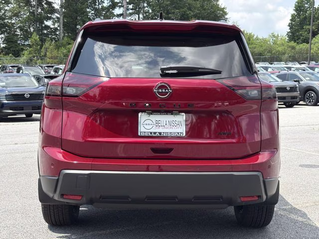 2026 Scarlet Ember Tintcoat Nissan Rogue Dark Armor AWD SUV