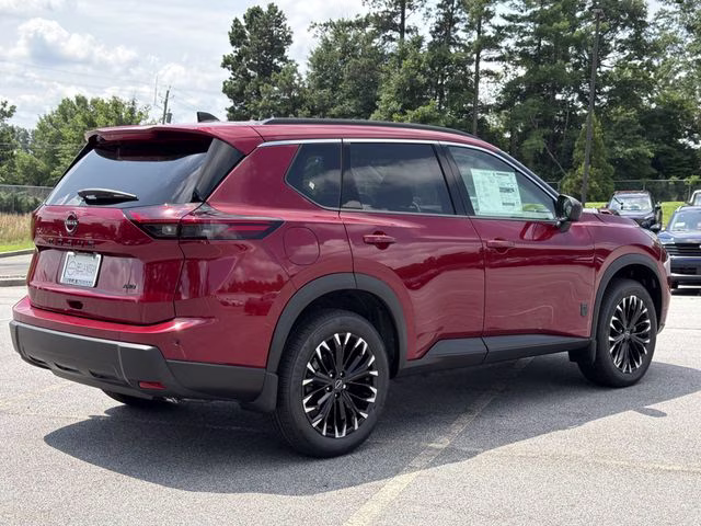 2026 Scarlet Ember Tintcoat Nissan Rogue Dark Armor AWD SUV