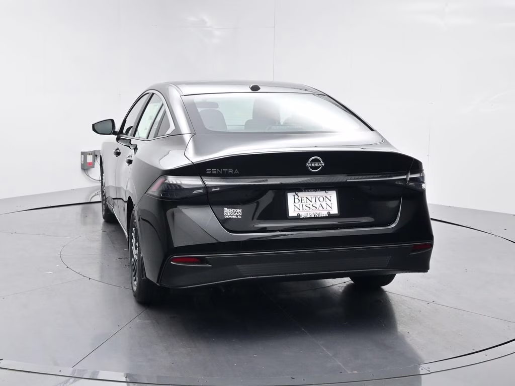 2026 Super Black Nissan Sentra SV FWD Sedan