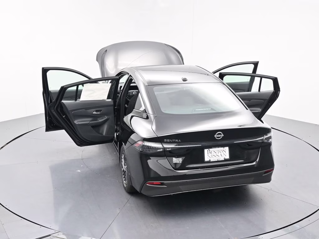 2026 Super Black Nissan Sentra SV FWD Sedan