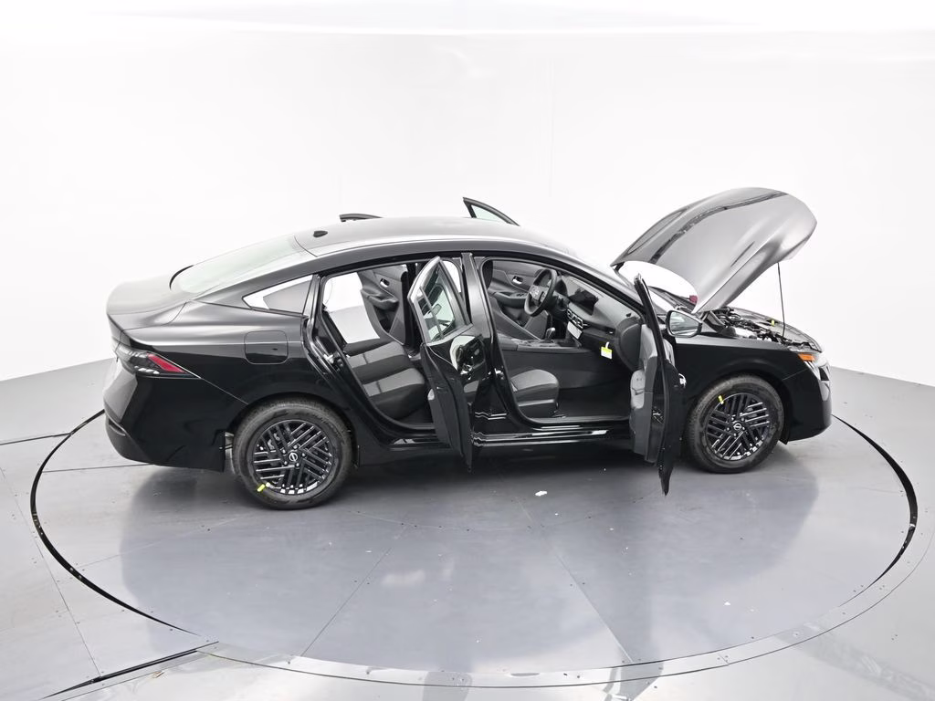 2026 Super Black Nissan Sentra SV FWD Sedan