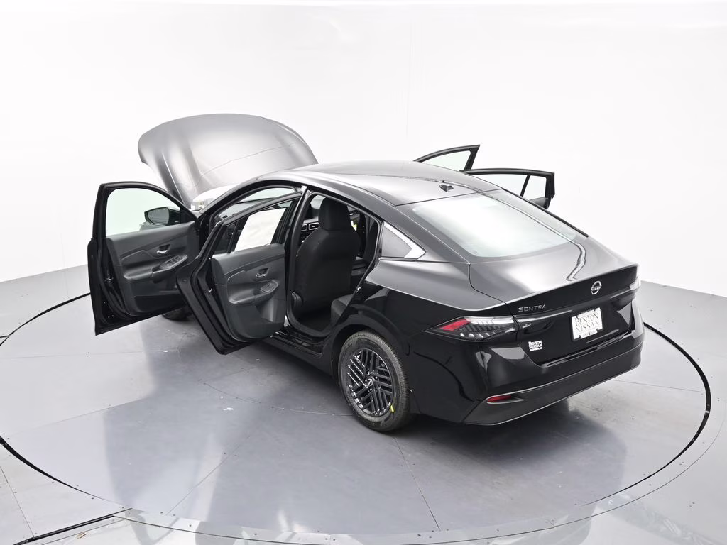 2026 Super Black Nissan Sentra SV FWD Sedan
