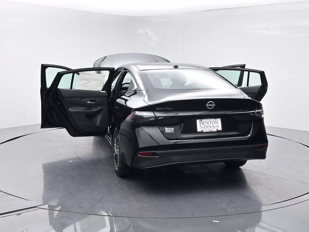 2026 Super Black Nissan Sentra SV FWD Sedan