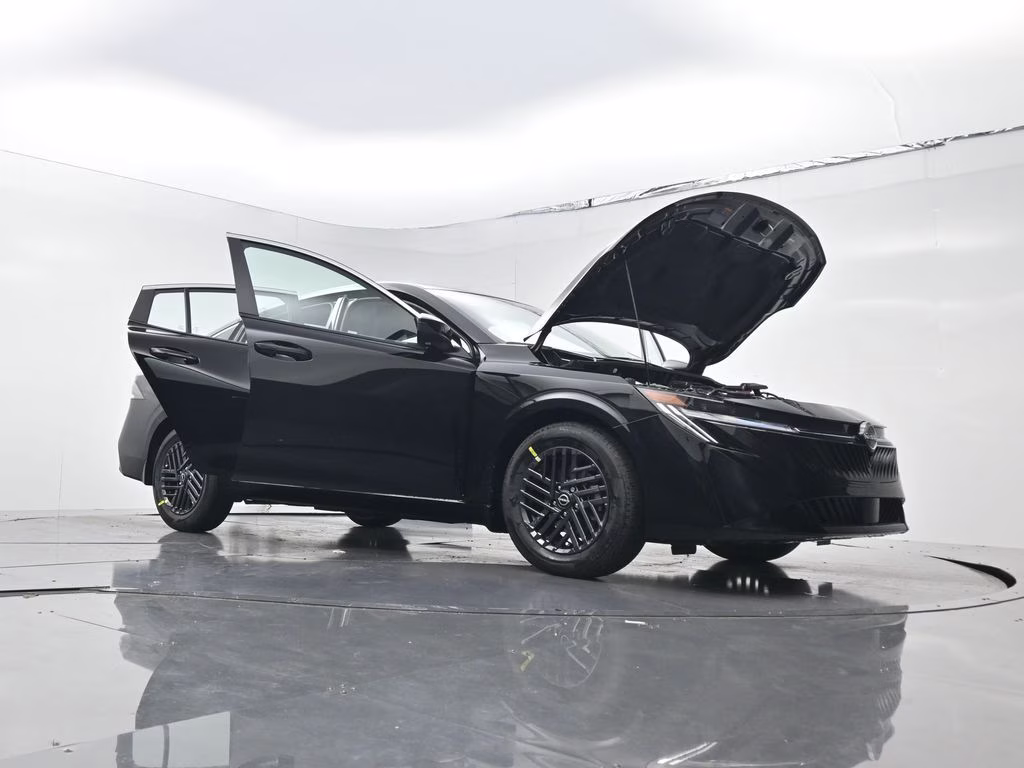 2026 Super Black Nissan Sentra SV FWD Sedan