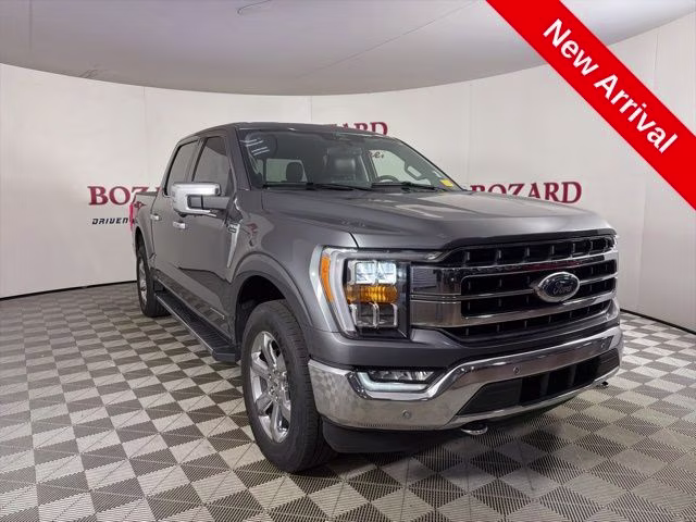 2021 Gray Metallic Ford F-150 Lariat 4X4 Truck