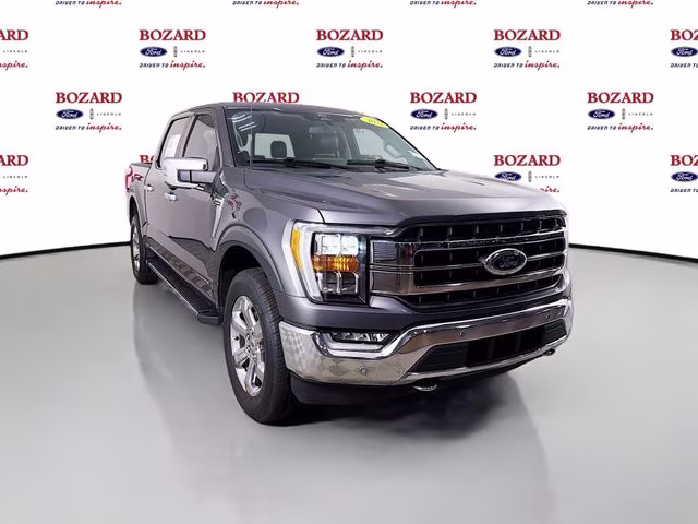 2021 Gray Metallic Ford F-150 Lariat 4X4 Truck