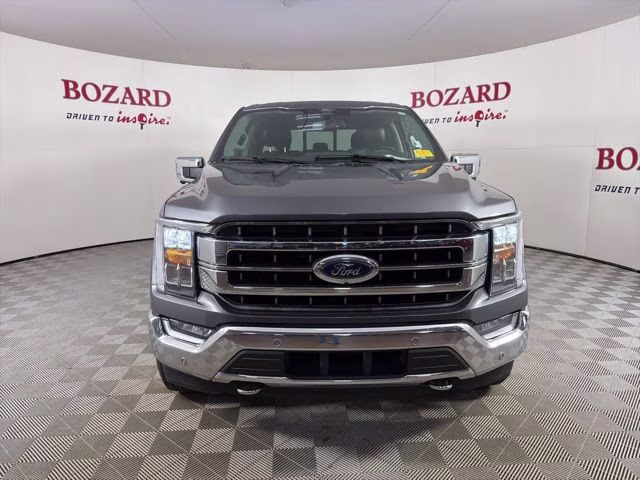 2021 Gray Metallic Ford F-150 Lariat 4X4 Truck
