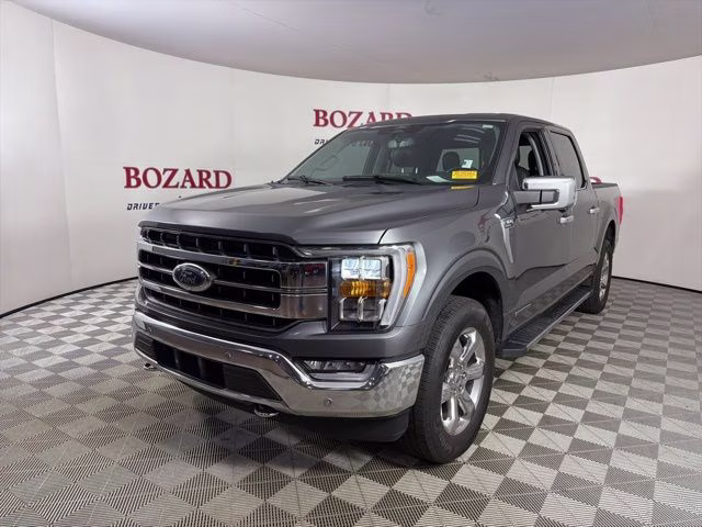 2021 Gray Metallic Ford F-150 Lariat 4X4 Truck