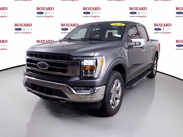 2021 Gray Metallic Ford F-150 Lariat 4X4 Truck