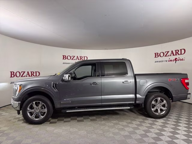 2021 Gray Metallic Ford F-150 Lariat 4X4 Truck