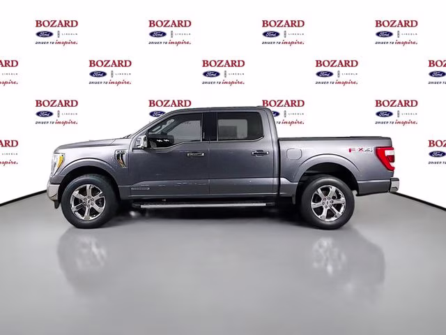 2021 Gray Metallic Ford F-150 Lariat 4X4 Truck