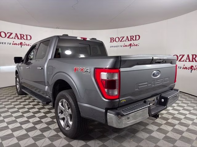 2021 Gray Metallic Ford F-150 Lariat 4X4 Truck