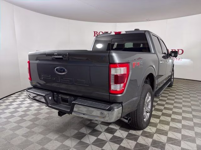 2021 Gray Metallic Ford F-150 Lariat 4X4 Truck