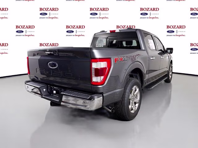 2021 Gray Metallic Ford F-150 Lariat 4X4 Truck