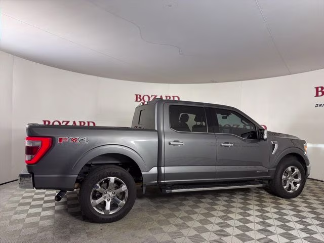 2021 Gray Metallic Ford F-150 Lariat 4X4 Truck