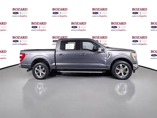 2021 Gray Metallic Ford F-150 Lariat 4X4 Truck
