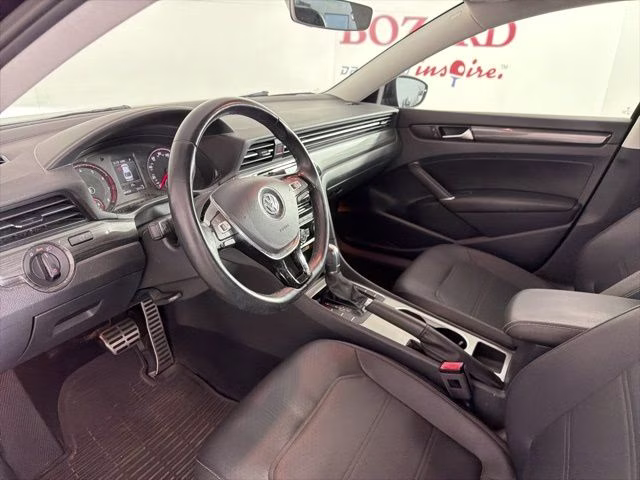 2020 Black Volkswagen Passat 2.0T R-Line FWD Sedan