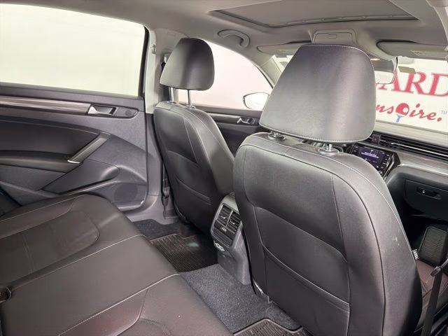 2020 Black Volkswagen Passat 2.0T R-Line FWD Sedan