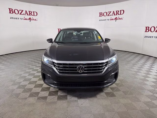 2020 Black Volkswagen Passat 2.0T R-Line FWD Sedan