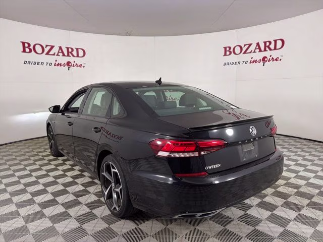 2020 Black Volkswagen Passat 2.0T R-Line FWD Sedan