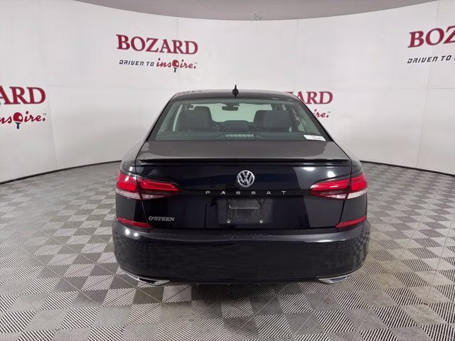 2020 Black Volkswagen Passat 2.0T R-Line FWD Sedan