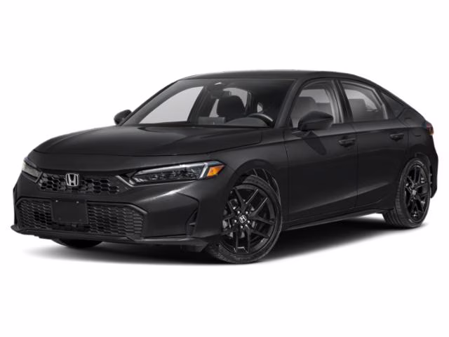 2026 Crystal Black Pearl Honda Civic Sport FWD Hatchback
