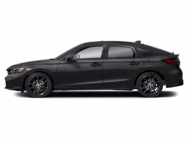 2026 Crystal Black Pearl Honda Civic Sport FWD Hatchback
