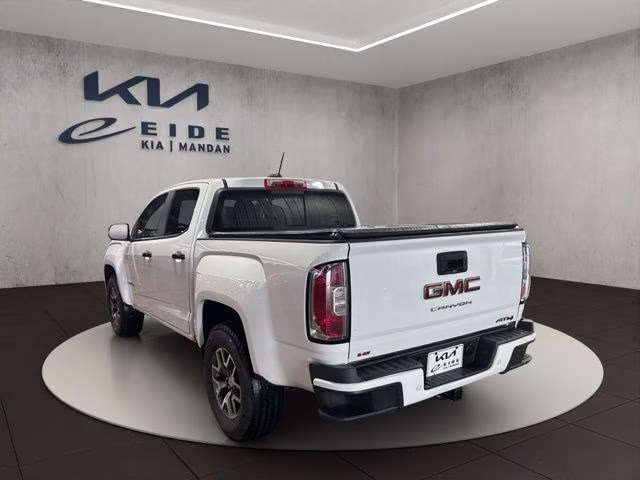 2021 Summit White GMC Canyon AT4 w/Leather 4X4 Truck