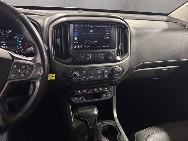 2021 Summit White GMC Canyon AT4 w/Leather 4X4 Truck