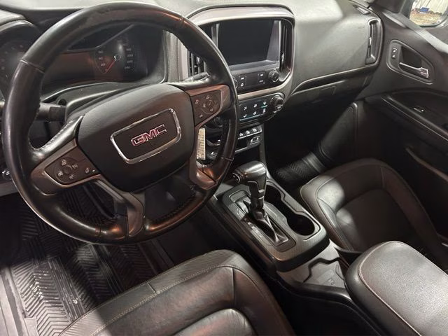 2021 Summit White GMC Canyon AT4 w/Leather 4X4 Truck