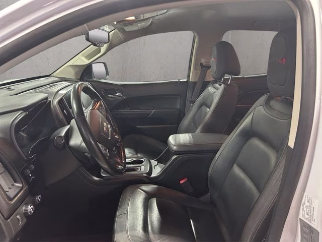2021 Summit White GMC Canyon AT4 w/Leather 4X4 Truck