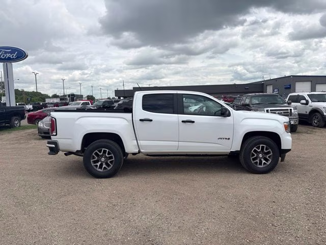 2021 Summit White GMC Canyon AT4 w/Leather 4X4 Truck