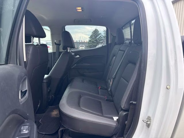 2021 Summit White GMC Canyon AT4 w/Leather 4X4 Truck