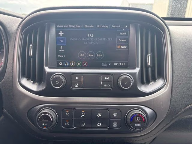 2021 Summit White GMC Canyon AT4 w/Leather 4X4 Truck