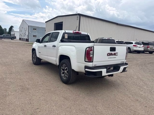 2021 Summit White GMC Canyon AT4 w/Leather 4X4 Truck