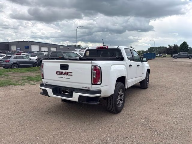 2021 Summit White GMC Canyon AT4 w/Leather 4X4 Truck
