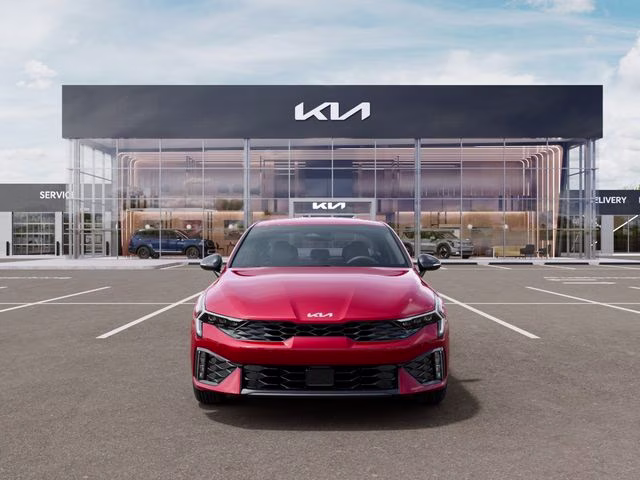2026 Runway Red Kia K5 GT-Line AWD Sedan