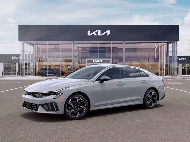 2026 Wolf Gray Kia K5 GT-Line AWD Sedan