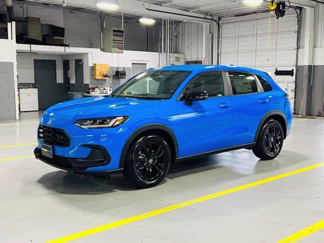 2026 Boost Blue Pearl Honda HR-V Sport AWD SUV