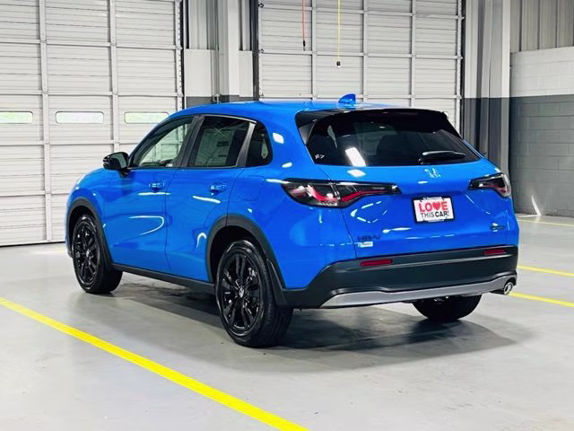 2026 Boost Blue Pearl Honda HR-V Sport AWD SUV
