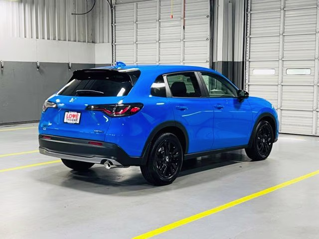 2026 Boost Blue Pearl Honda HR-V Sport AWD SUV