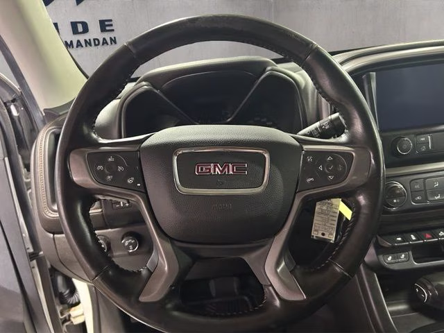 2021 Summit White GMC Canyon AT4 w/Leather 4X4 Truck