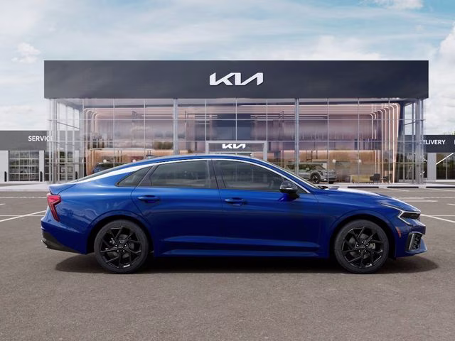 2026 Yacht Blue Kia K5 GT-Line AWD Sedan
