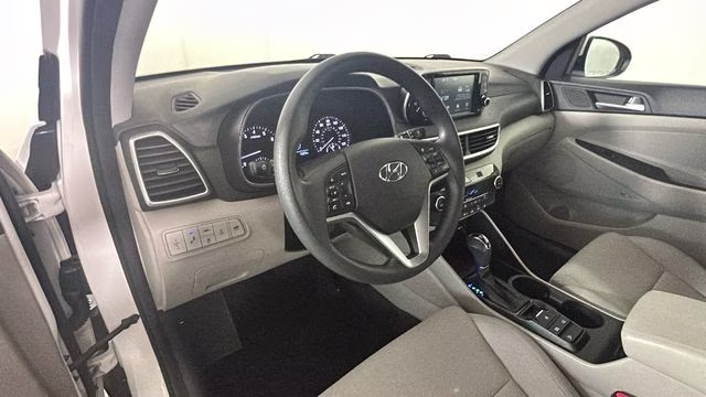 2019 Dazzling White Hyundai Tucson Sport AWD SUV
