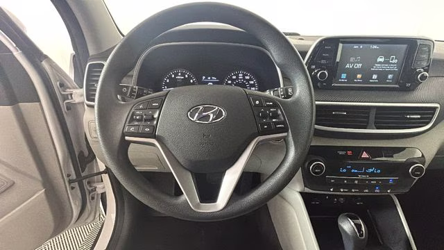 2019 Dazzling White Hyundai Tucson Sport AWD SUV