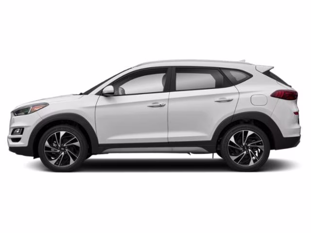 2019 Dazzling White Hyundai Tucson Sport AWD SUV