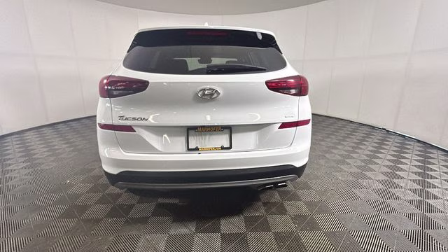2019 Dazzling White Hyundai Tucson Sport AWD SUV